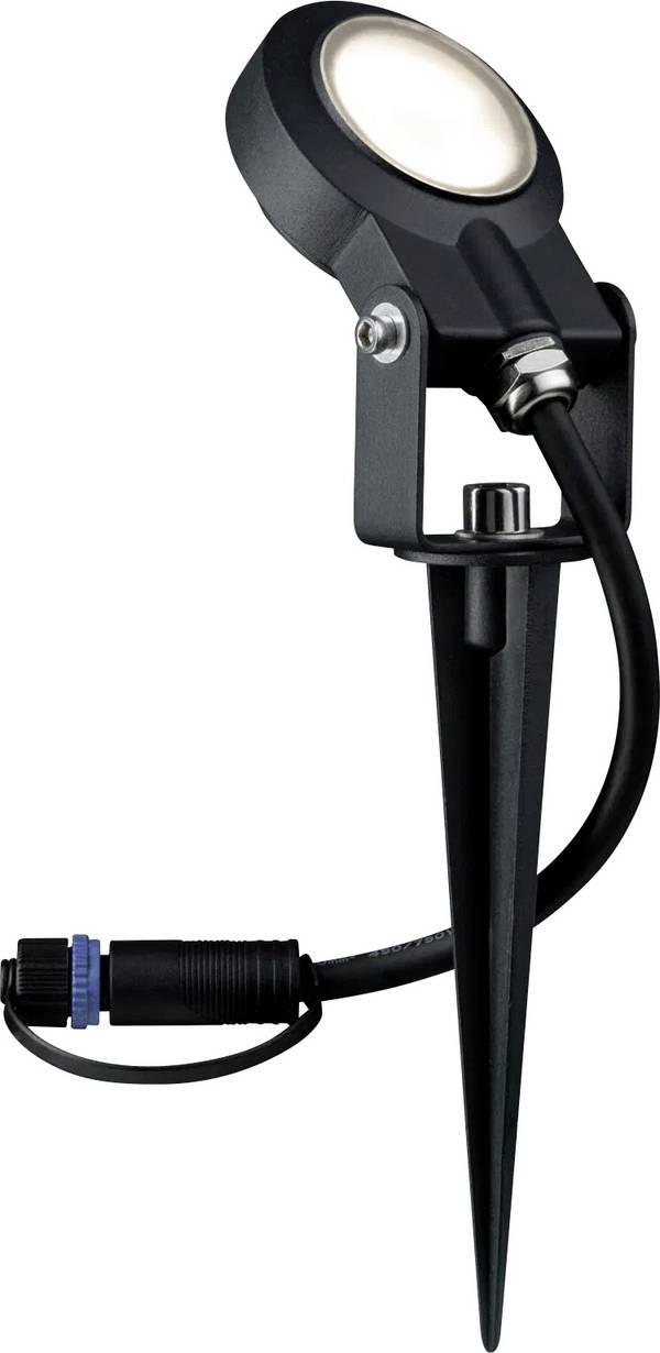 Paulmann Sting 93934 Beleuchtungssystem Plug & Shine  LED-Gartenstrahler   LED 6 W Warmweiß Anthrazit