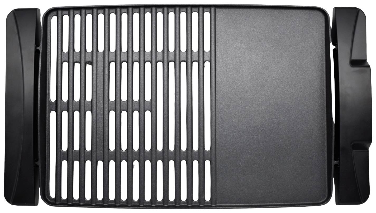 Steba VG 101, 2000 W, Grill, Elektro, Tisch, Schwarz, Grau, Rechteckig-1