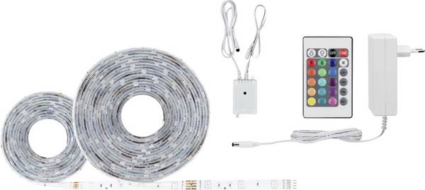 Paulmann SimpLED 78979 LED-Streifen-Komplettset  mit Stecker 12 V 7.5 m RGB  1 St.