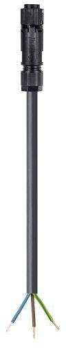 Câble de connexion Wieland Electric 46.432.3033.1 femelle, droit Nombre total de pôles: 2 + PE Série (connecteur rond):