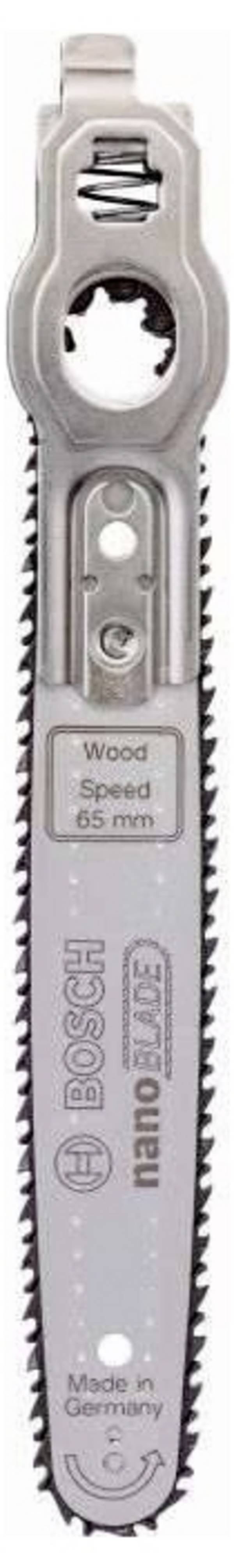 Mikro-Kettensägeblatt Bosch Home and Garden nanoBLADE Wood Speed 65 2609256D86 Passend für (Modell Motorsägen) EasyCut 12, EasyCut 50, AdvancedCut 18, AdvancedCut 50