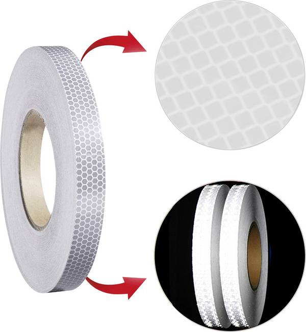 TOOLCRAFT RT19/45M-WT 1564149 Klebeband RT Silver (L x B) 45 m x 19 mm 1 St.