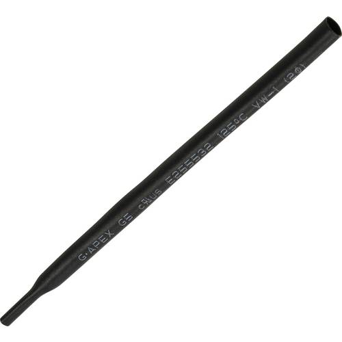 Thumbnail - TRU COMPONENTS 1565142 Schrumpfschlauch ohne Kleber Schwarz 2 mm 1 mm Schrumpfrate:2:1 15 m