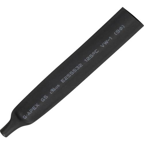Thumbnail - TRU COMPONENTS 1566761 Schrumpfschlauch ohne Kleber Schwarz 9 mm 4.50 mm Schrumpfrate:2:1 10 m
