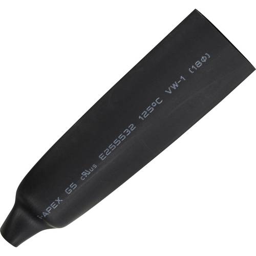 Thumbnail - TRU COMPONENTS 1566766 Schrumpfschlauch ohne Kleber Schwarz 18 mm 9 mm Schrumpfrate:2:1 5 m