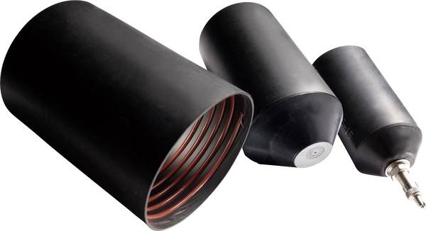 TRU COMPONENTS 1566789 Warmschrumpf-Endkappe Nenn-Innendurchmesser (vor Schrumpfung): 20 mm 1 St.