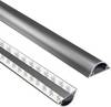 TRU COMPONENTS Kabelbrücke 1568193 PVC Grau Anzahl Kanäle: 1 1000 mm Inhalt: 1 m