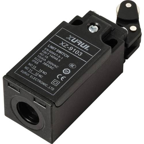 Thumbnail - TRU COMPONENTS XZ-9/103 Endschalter 250 V/AC 10 A Rollenhebel tastend IP65 1 St.