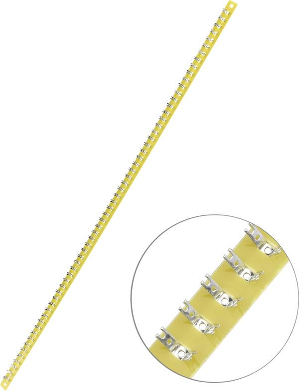 TRU COMPONENTS  Lötleiste einreihig Polzahl Gesamt 60 Epoxyd (L x B x H) 498 x 12 x 1.6 mm 1 St.