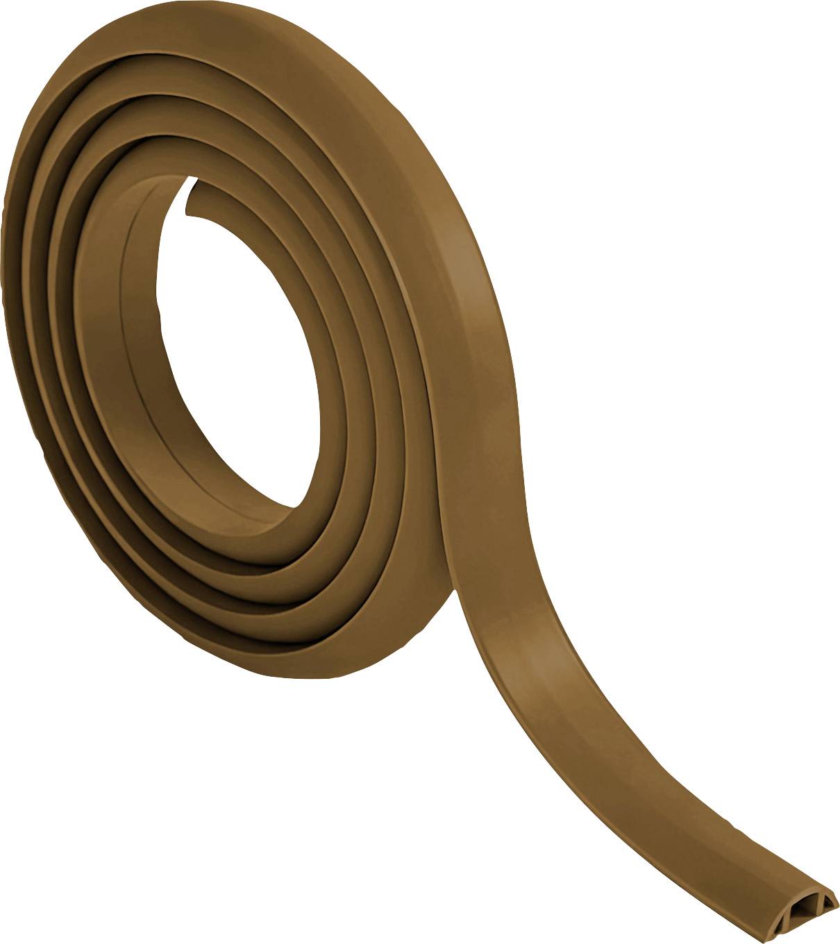 TRU COMPONENTS Kabelbrücke 1570429 PVC Braun Anzahl Kanäle: 1 1800 mm Inhalt: 1.8 m