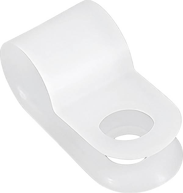 TRU COMPONENTS Befestigungsschelle schraubbar 532019 Bündel-Ø-Bereich 8 mm (max) Natur 25 St.