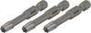 Hazet 2223SLG-T15/3 Torx-Bit Antrieb: 1/4" (6.3 mm) Abtrieb: Innen-Sechsrund (TX) TX 15 50 mm