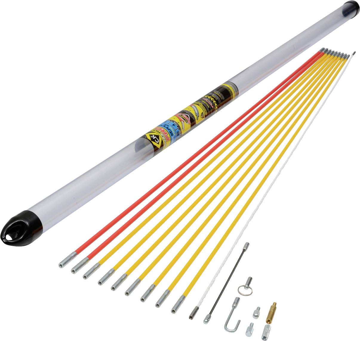 MightyRod PRO Kabeleinziehstangen-Set 10 m Standard T5421 C.K 1 St.