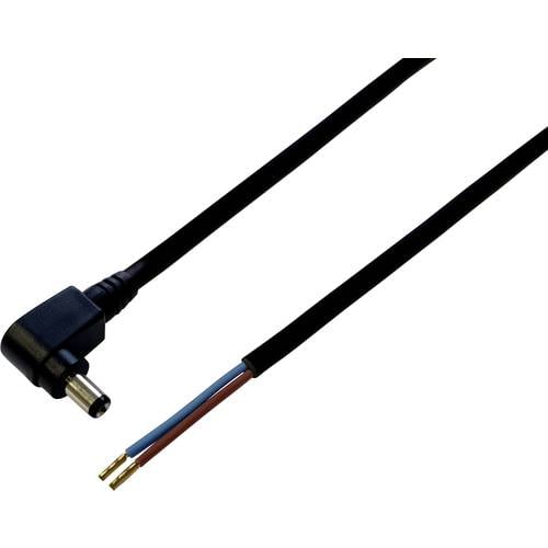 TRU COMPONENTS 1582287 Niedervolt-Anschlusskabel Niedervolt-Stecker - offene Kabelenden 5.5 mm 2.1 mm 2.00 m 1 St.