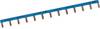 Hager KB163N Kammschiene Blau 10 mm² 63 A