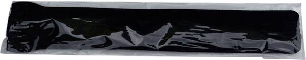 TRU COMPONENTS 802-330-Bag  Klettkabelbinder zum Bündeln Haft- und Flauschteil  Schwarz 10 St.
