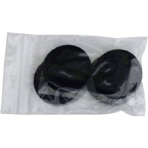 Thumbnail - TRU COMPONENTS 684-330-Bag Klettpunkte zum Aufkleben Haft- und Flauschteil (Ø) 47 mm Schwarz 4 Paar