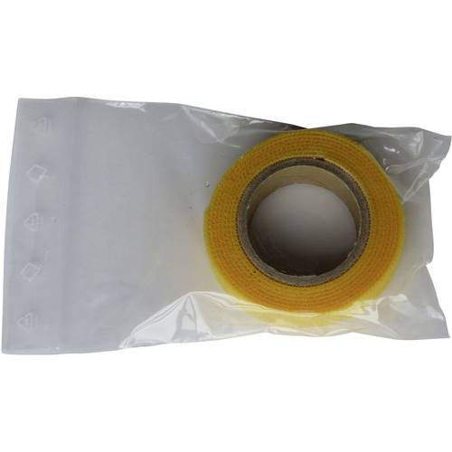 TRU COMPONENTS 910-750-Bag Klettband zum Bündeln Haft- und Flauschteil (L x B) 1000 mm x 20 mm Gelb 1 m