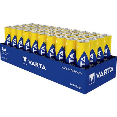 Varta LONGLIFE Power Mignon (AA)-Batterie Alkali-Mangan  1.5 V 40 St.