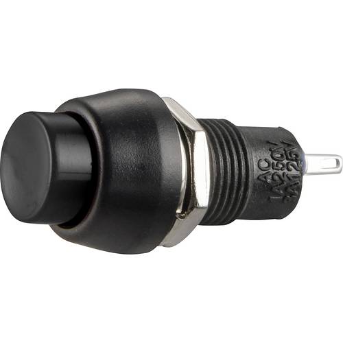 TRU COMPONENTS 1587725 TC-R13-84B-05BK Druckschalter 250 V/AC 1 A 1 x Aus/Ein rastend 1 St.