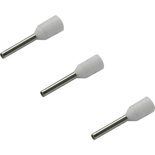 Rittal 4050.742 Aderendhülse 0.5 mm² Teilisoliert Weiß 500 St.