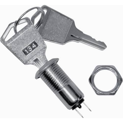 TRU COMPONENTS TC-MSS02 TC-MSS02 Schlüsselschalter 1 A 1 x Ein/Aus 1 St.