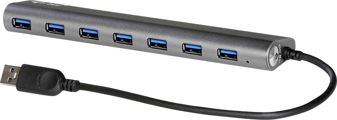 i-Tec USB 3.0 Metal Charging HUB - Hub - 7 x SuperSpeed USB 3.0