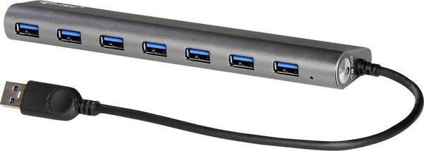 i-Tec USB 3.0 Metal Charging HUB - Hub - 7 x SuperSpeed USB 3.0