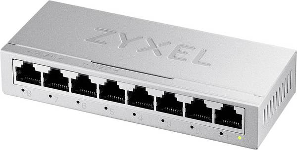 ZyXEL ZY-GS108BV5 GS-108B v5 8 Ports Netzwerk Switch 8 Port 2000 MBit/s