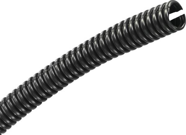 TRU COMPONENTS 1593170 TC-CRR07P203 Wellrohr Schwarz  7.40 mm  Meterware