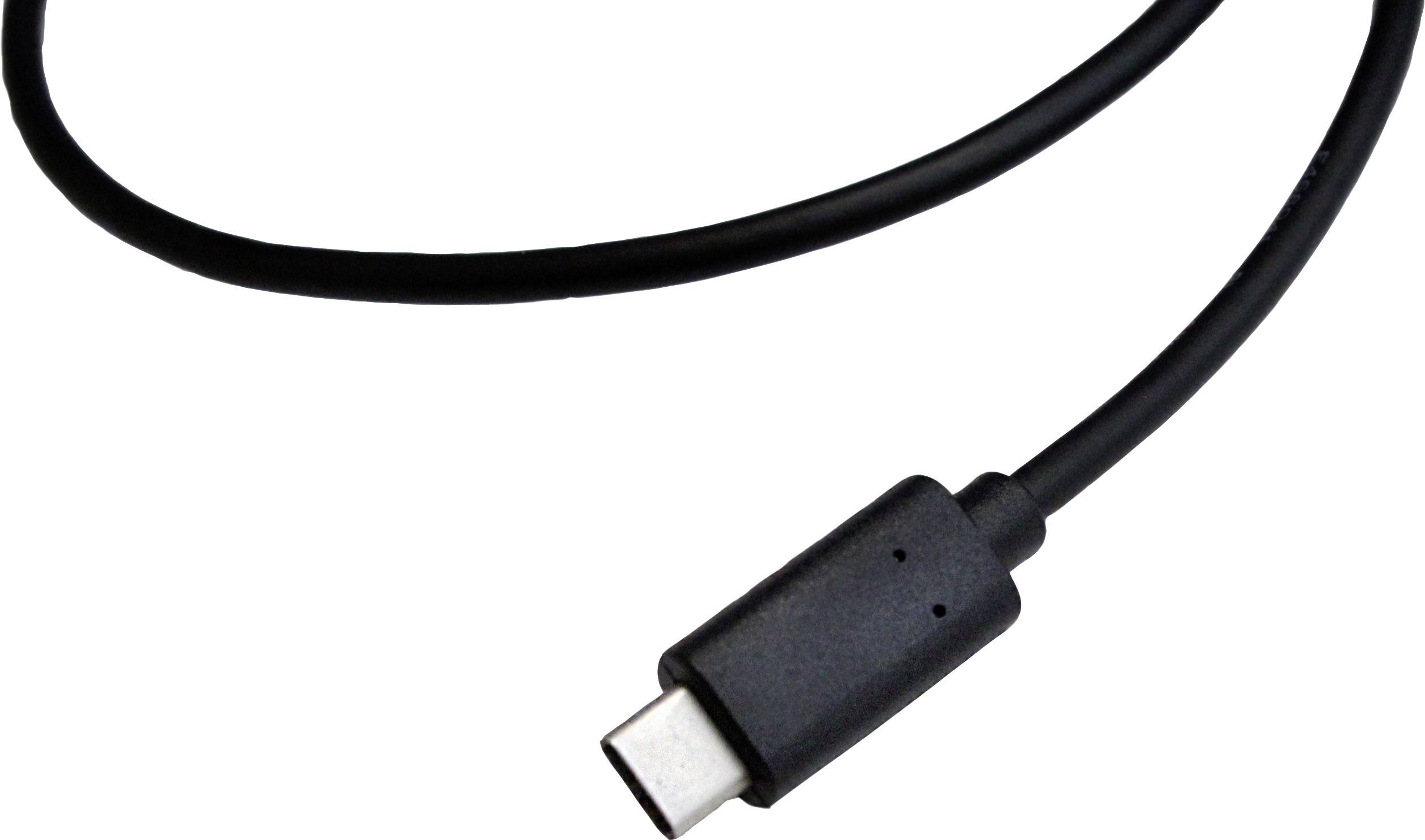 PARAT USB Daten-/Ladekabel - USB Typ-A auf USB-C - Länge 0,5m - schwarz