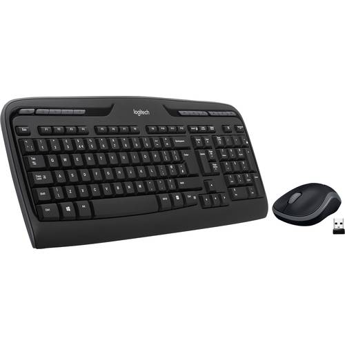 Thumbnail - Logitech MK330 Funk Tastatur, Maus-Set Deutsch, QWERTZ Schwarz