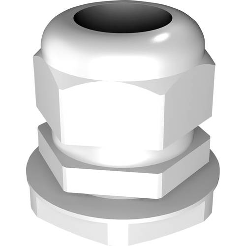 Rittal 2411.631 Kabelverschraubung M25 Polyamid Lichtgrau (RAL 7035) 1 St.