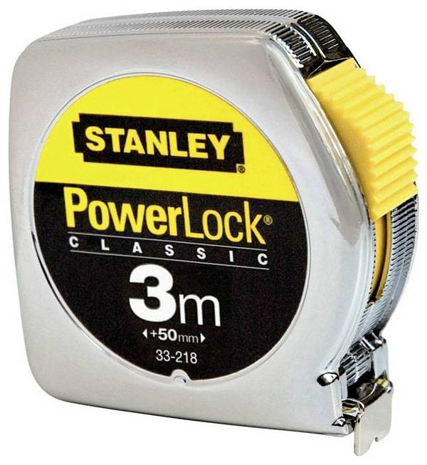 STANLEY Powerlock 1-33-218 Maßband   3 m Metall