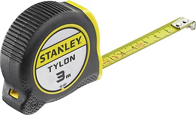 Stanley 1-30-687 Tylon Tape Measure 3m Durable Tylon Coating