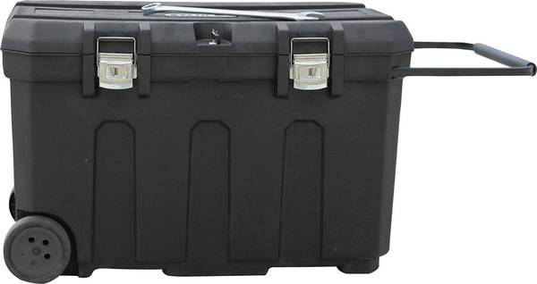 STANLEY 1-93-278 Montagebox 190 l Mobil 960x580x590mm Transportkiste Kunststoff Schwarz