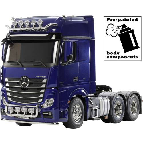 Tamiya 56354 Mercedes Benz Actros 3363 6x4 Giga 1:14 Elektro RC Modell-LKW Bausatz Vorlackiert