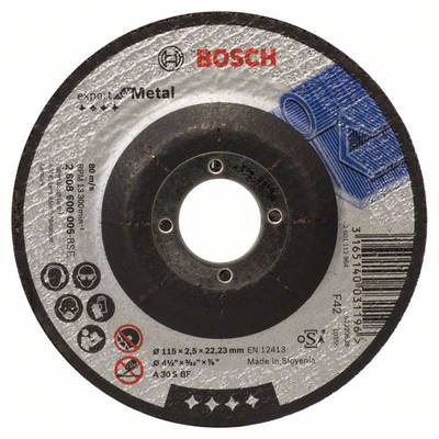Bosch Accessories A30 S BF 2608600005 Trennscheibe gekröpft 115 mm 1 St. Metall