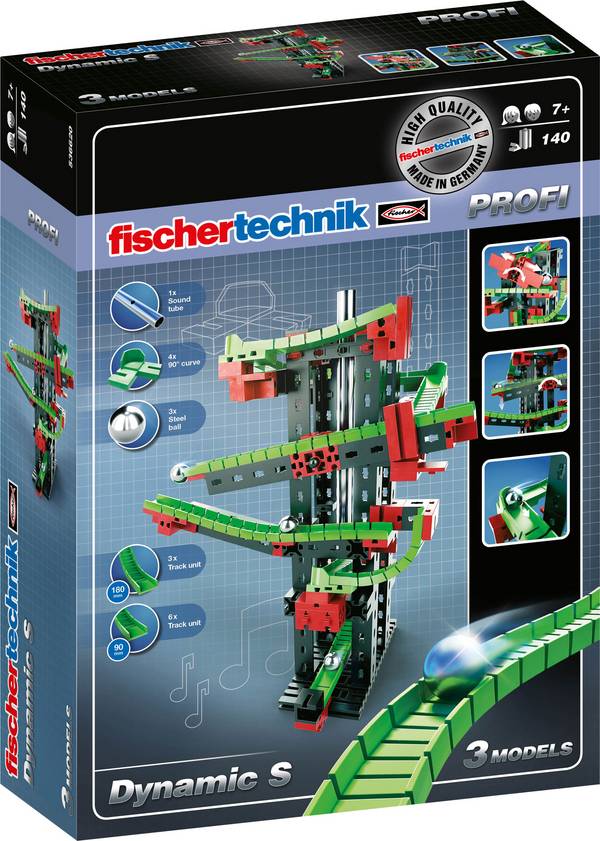 fischertechnik 536620 PROFI Dynamic S  Kugelbahn ab 7 Jahre