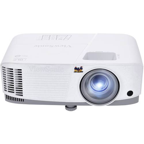 Viewsonic Beamer PA503W DLP 3800 ANSI-Lumen 1280 x 800 WXGA 3D ready, automatische Trapezkorrektur, HD ready, mit Fernbe...