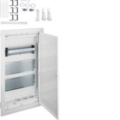 Hager VU36NW Multimedia Volta Multimedia-Verteiler Unterputz Anzahl Teilungen = 36 Anzahl Reihen = 3 Inhalt 1 St.