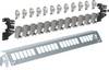 Hager Netzwerk-Patchpanel CAT 6a Teilbestückt