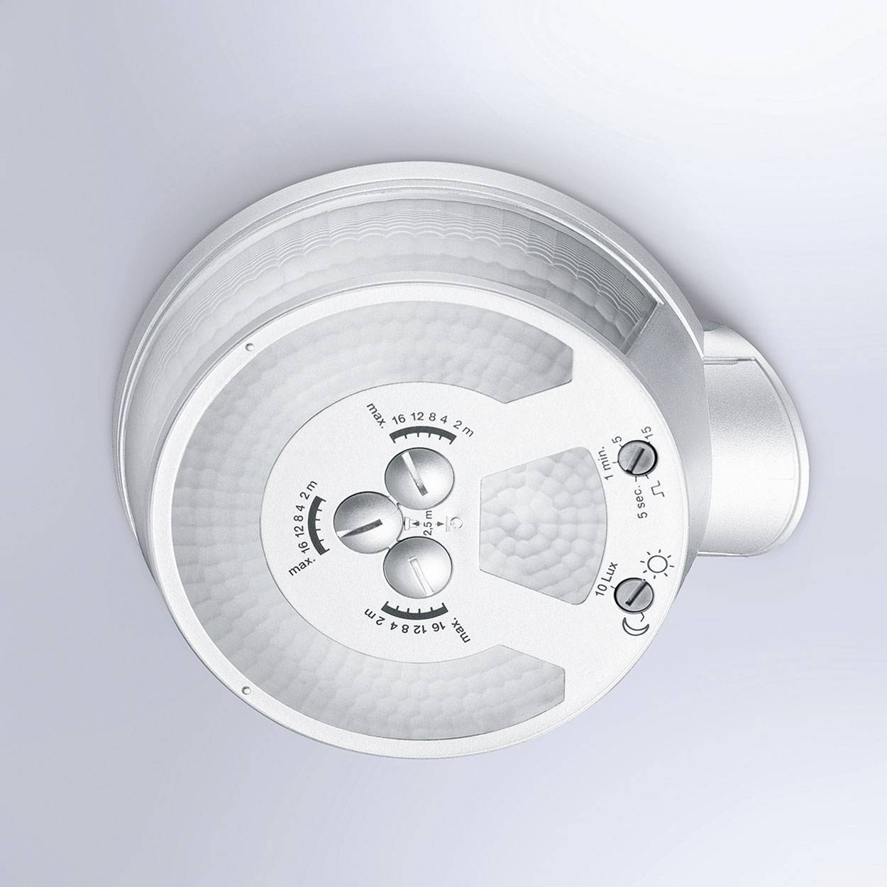 Steinel 034955 Wand, Aufputz Bewegungsmelder 300 ° Weiß IP54 Dauerlichtfunktion, Urlaubsfunktion-5