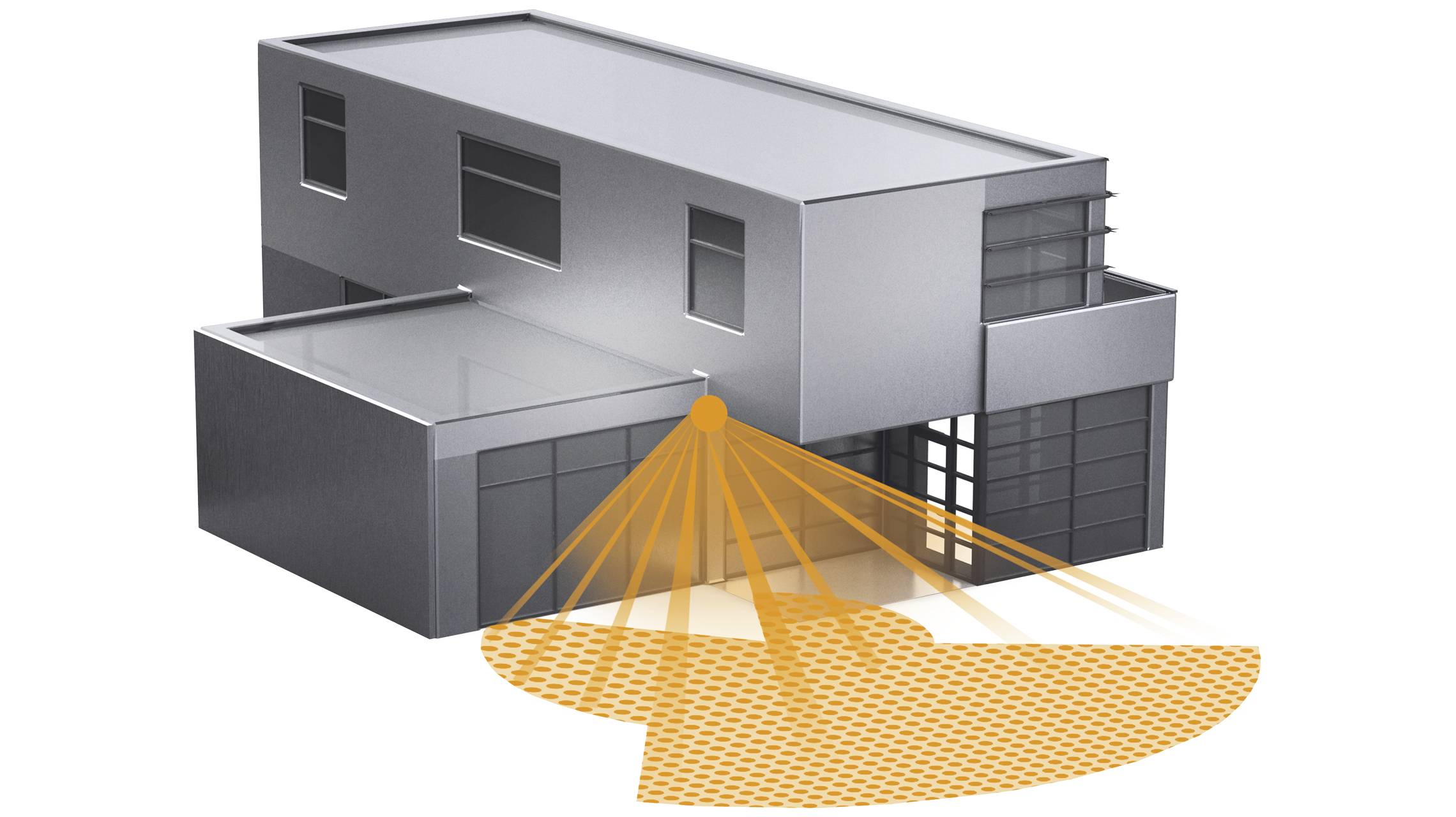 Steinel 034955 Wand, Aufputz Bewegungsmelder 300 ° Weiß IP54 Dauerlichtfunktion, Urlaubsfunktion-6