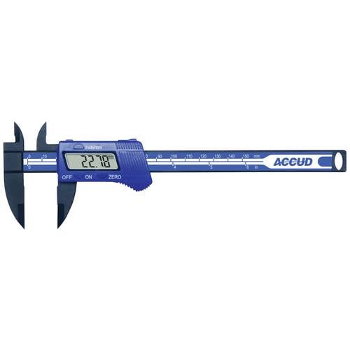 Accud 1599559 Digitaler Messschieber 150 mm
