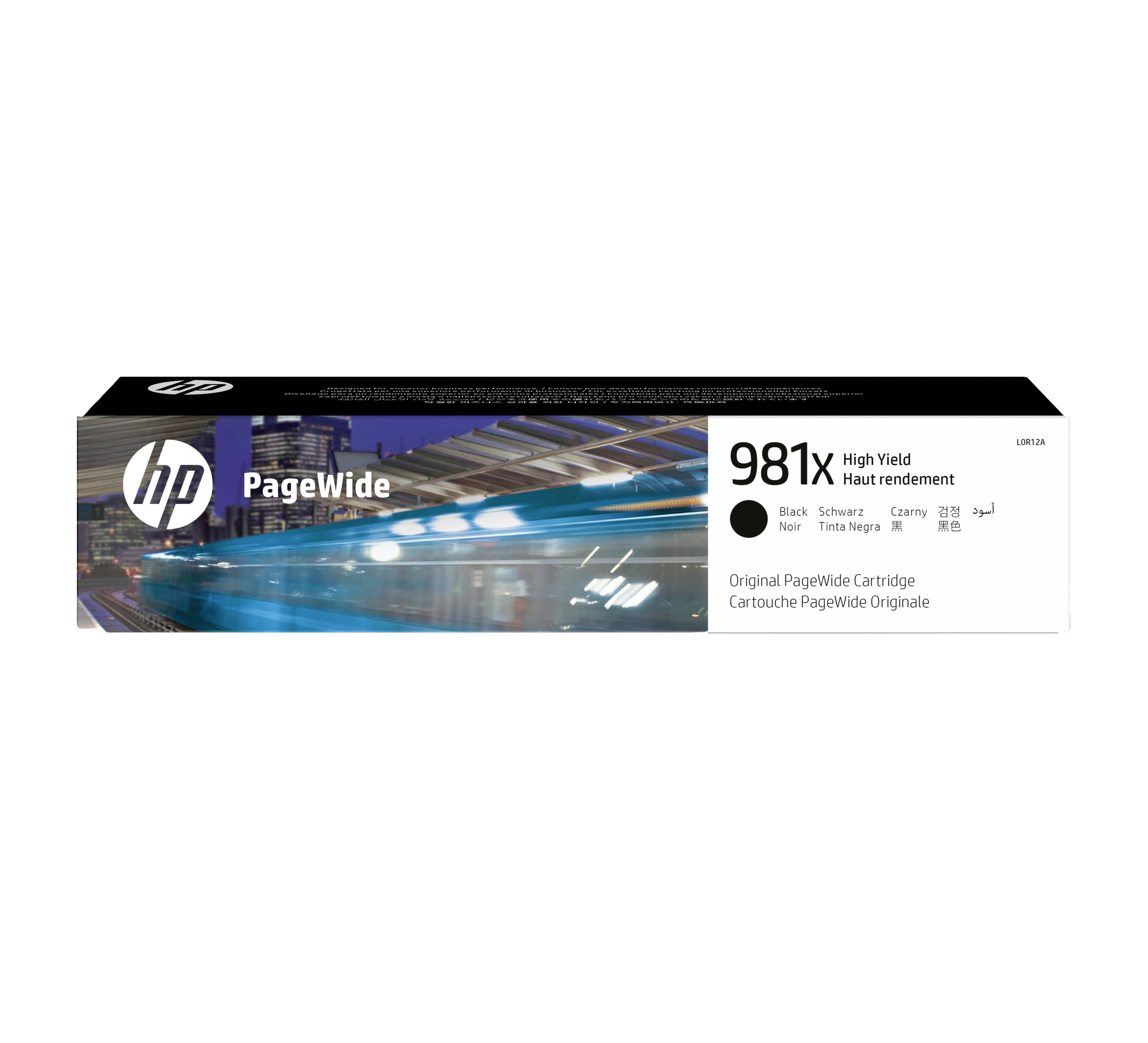 HP Druckerpatrone 981X Original Schwarz L0R12A Tinte