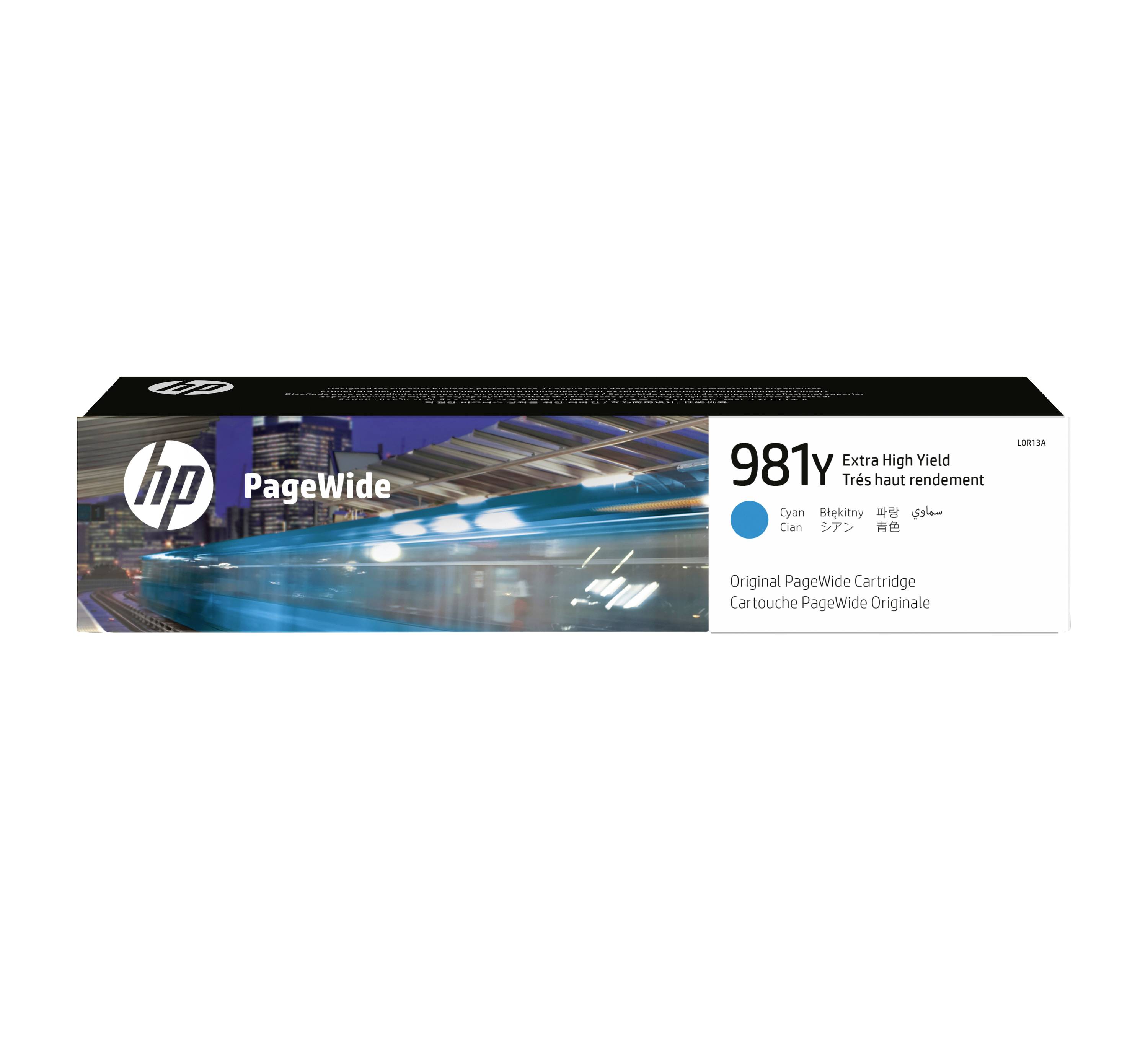 HP Druckerpatrone 981Y Original Cyan L0R13A Tinte