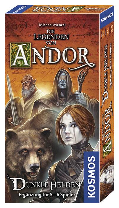 Kosmos 692841 Die Legenden von Andor - Dunkle Helden Brettspiel-0