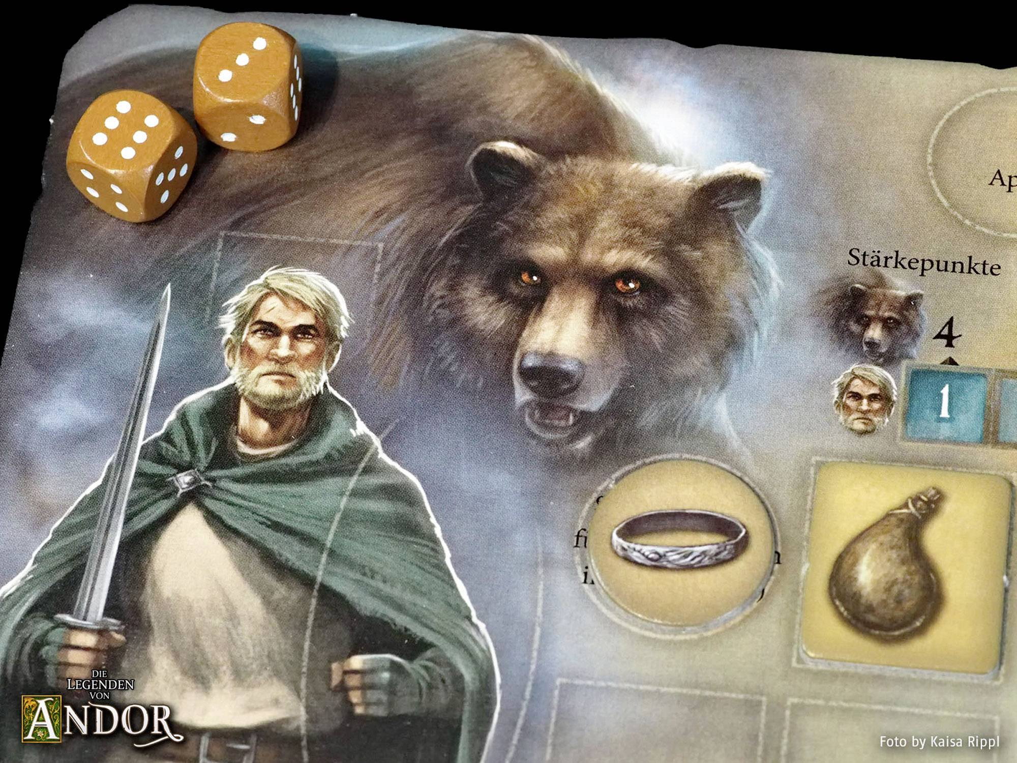 Kosmos 692841 Die Legenden von Andor - Dunkle Helden Brettspiel-2