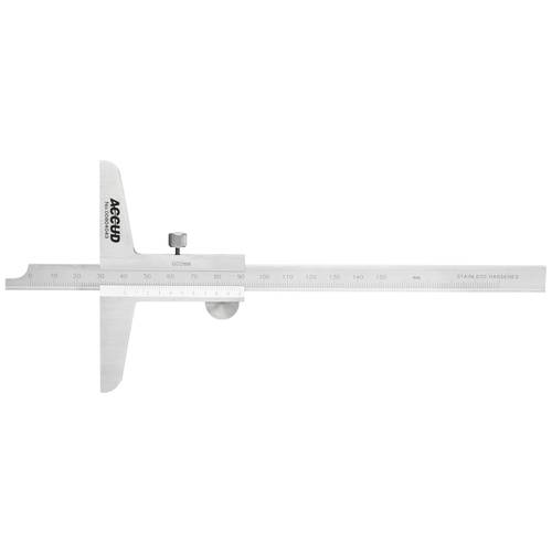 Accud 1601079 Tiefenmessschieber 150 mm